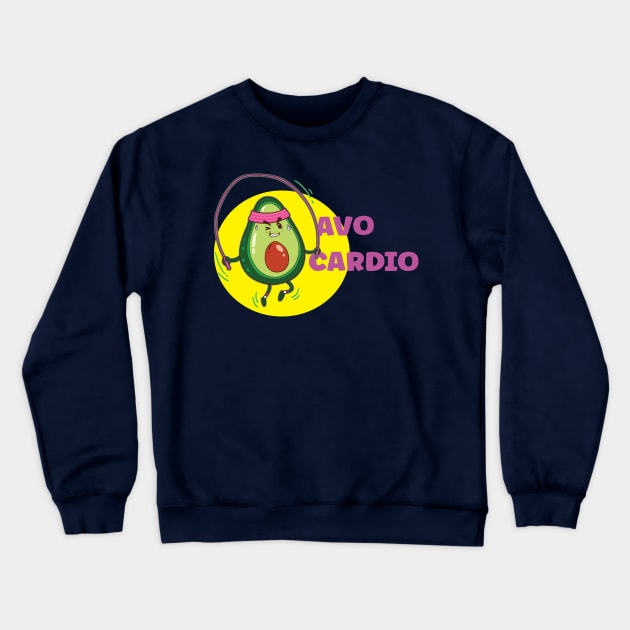 Avocardio Crewneck Sweatshirt by Photomisak72